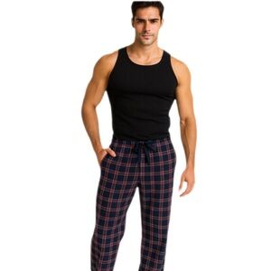 NWT: IZOD Plaid Lounge Pants, XL